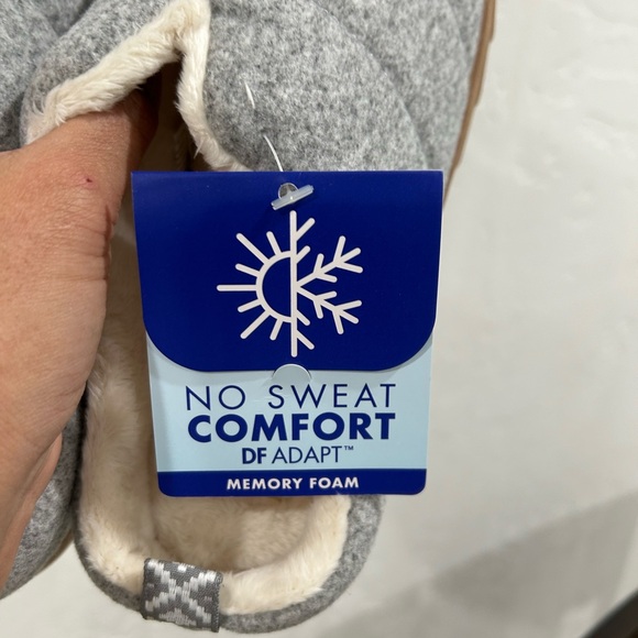 NWT Dearfoams Women's Nadine Wool Blend Clog Slipper- Large 9-10 - Picture 7 of 10